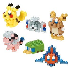 Nanoblock - Pokemon Type Electric Set 1Set of 6 unique characters!